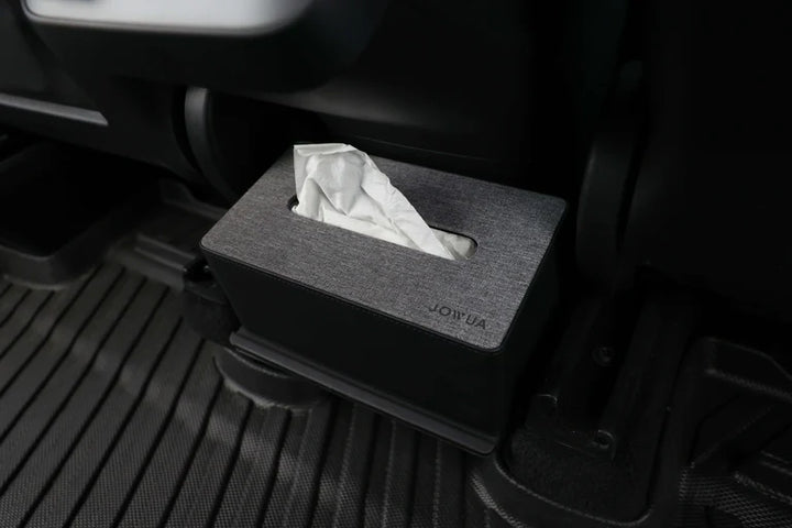 Model Y Tissue Box Holder Set is available at Ludicrous EV.
