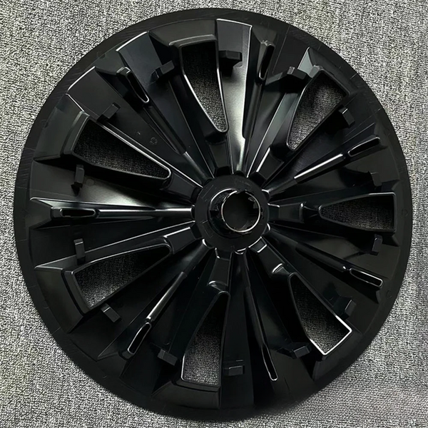 Full Rim 19" Blade Wheel Covers, Glossy Black - 4pcs for Tesla Model Y (2020-2024)