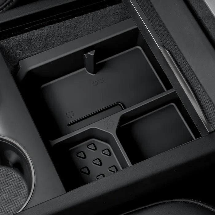 Armrest Storage Box is available at Ludicrous EV.
