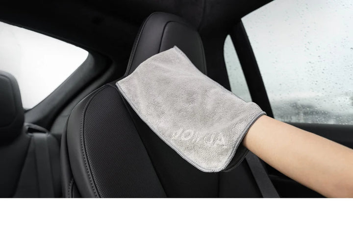 Under Seat Collapsible Organizer & Microfiber Cleaning Cloth Combo is available at Ludicrous EV.
