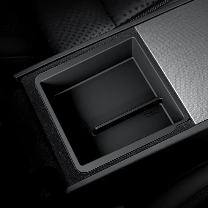 Armrest Storage Box is available at Ludicrous EV.
