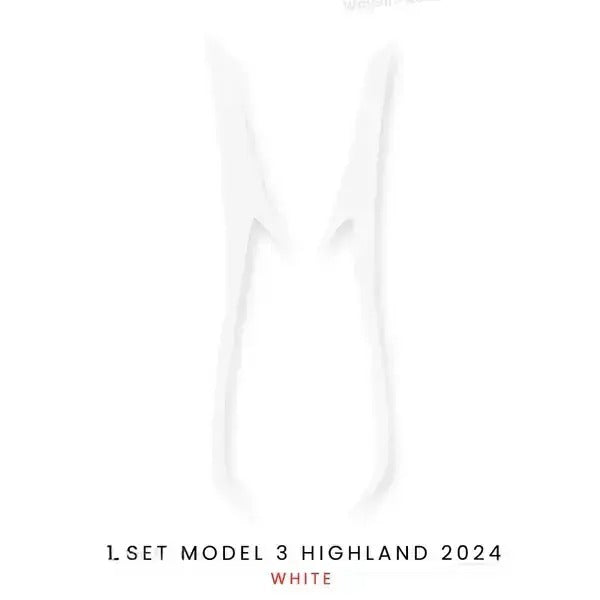 Headlight Decals for Tesla Model 3 Highland 2024 is available at Ludicrous EV.
