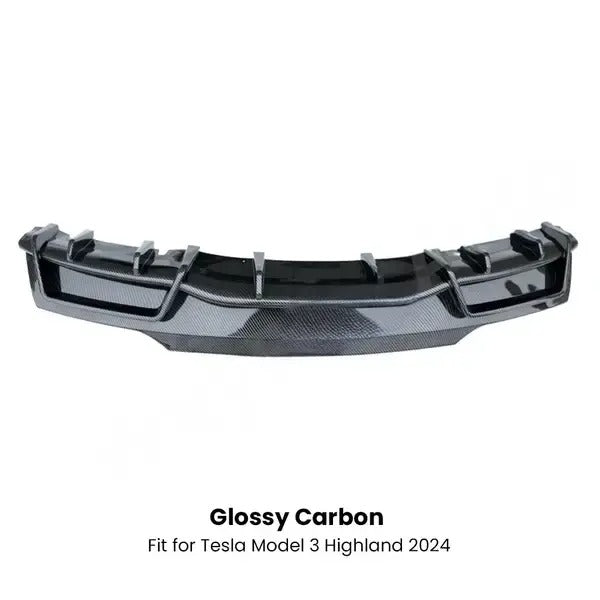 Glossy Carbon Body Kit for Tesla Model 3 Highland 2024 is available at Ludicrous EV.
