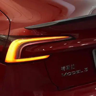 Glossy Black ABS Rear Spoiler for Tesla Model 3 Highland 2024+ is available at Ludicrous EV.
