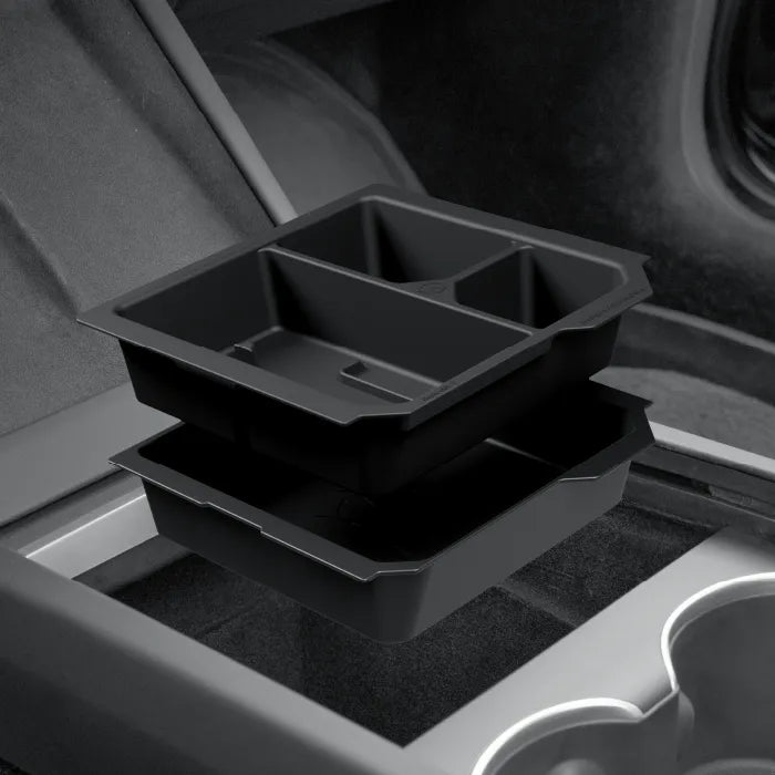 Armrest Storage Box is available at Ludicrous EV.
