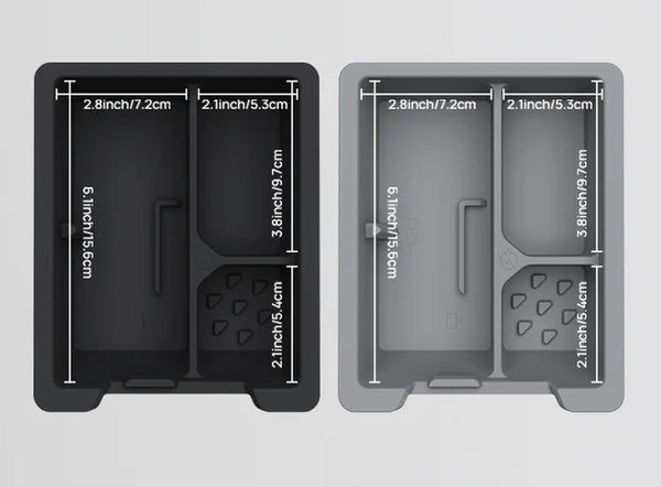 HALOBLK Center Console Organizer Tray, 2019-23 Model 3/2019-24 Model Y
