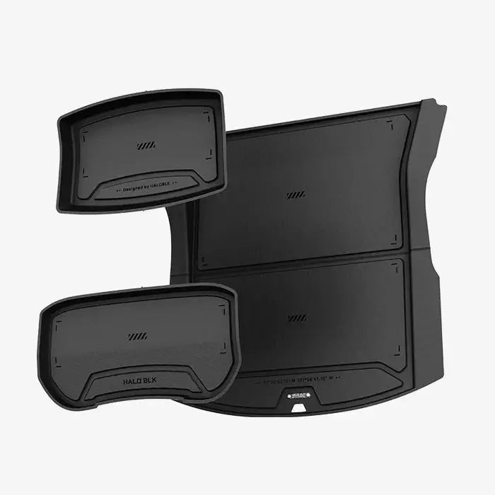 Floor Mats for Tesla Model Y/Model 3 Highland is available at Ludicrous EV.
