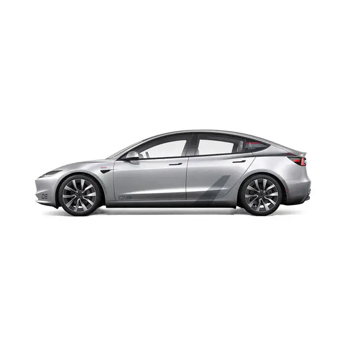  Custom Printable Vinyl Wrap for Tesla Model 3 2024 Performance - Silver White for Tesla is available at Ludicrous EV.
