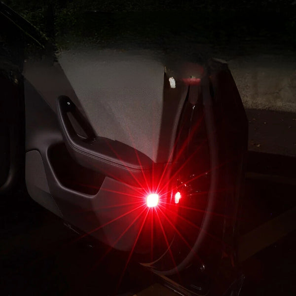 Car Door Warning Light for Anti-Collision – Strong Flashing LED Lamp for 2024 Tesla Model 3/Model Y/Model 3+ Highland at Ludicrous EV.
