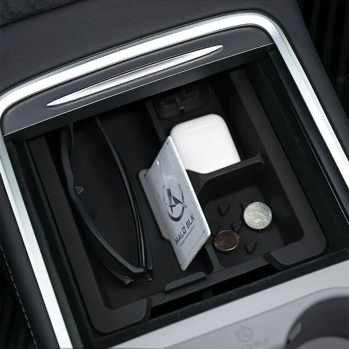 Center Console Organizer Tray is available at Ludicrous EV.
