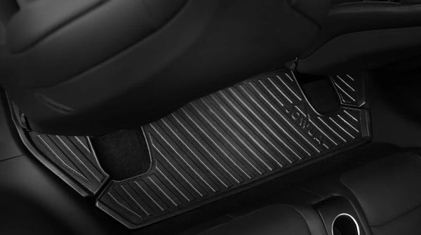 Model X All-Weather Floor Liners is available at Ludicrous EV.
