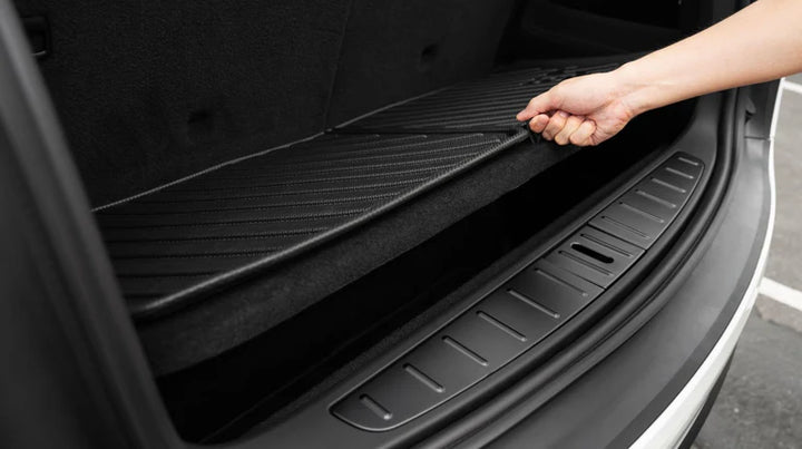 All-Weather Shield | Model X Trunk Liners (2021+) is available at Ludicrous EV.
