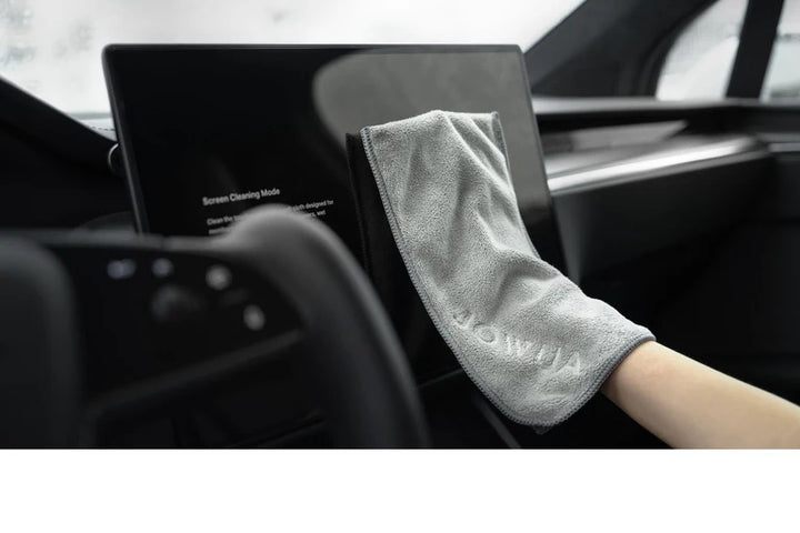 Under Seat Collapsible Organizer & Microfiber Cleaning Cloth Combo is available at Ludicrous EV.
