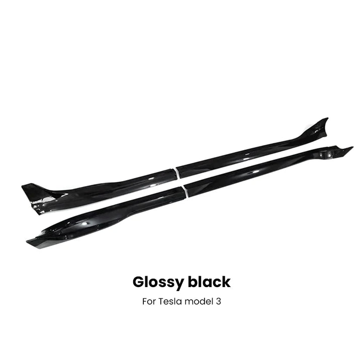 Glossy Black Body Kit for Tesla Model 3/Model Y (2017-2023) is available at Ludicrous EV.