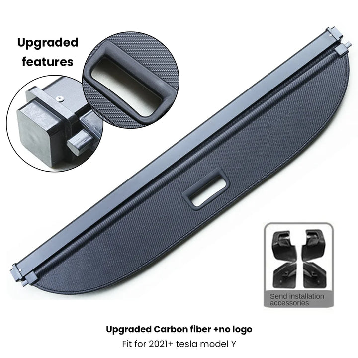 Retractable Trunk Organizer for Tesla Model Y (2021-2023) is available at Ludicrous EV.