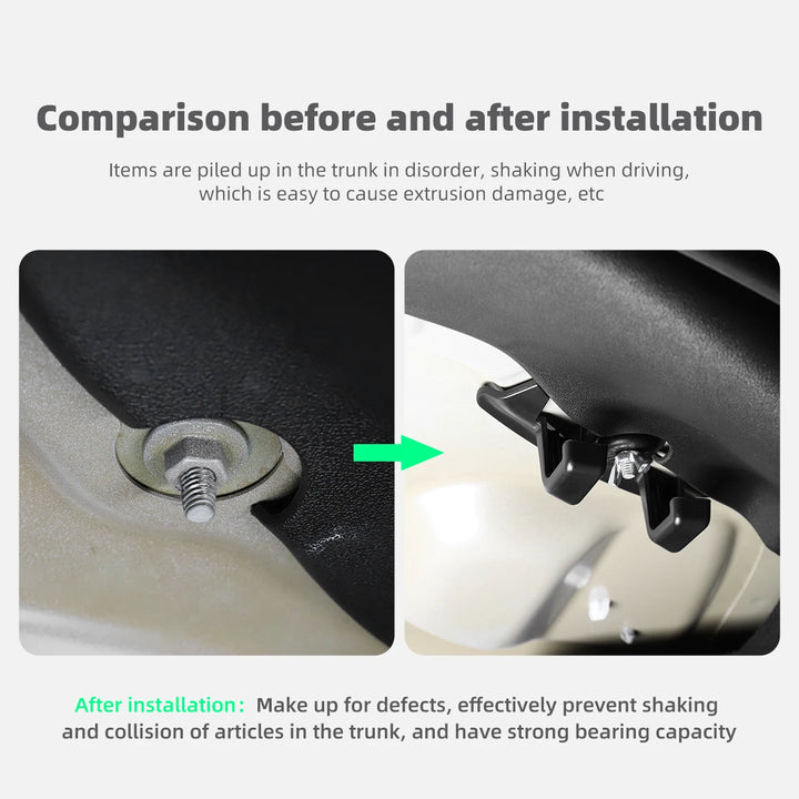 Car Trunk Convenient Hook for Tesla Model 3/Y 2023 is available at Ludicrous EV.