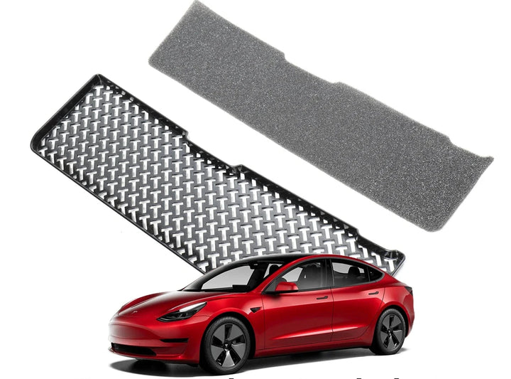  Front Engine Air Intake Protection Cover For Tesla Model 3 2023 is available at Ludicrous EV.
