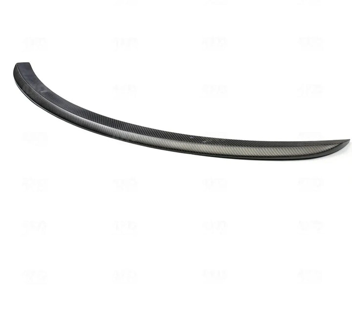 Carbon Fiber Rear Spoiler Matte Black Finish for Tesla Model S Trunk Wing 2012-2019 is available at Ludicrous EV.
