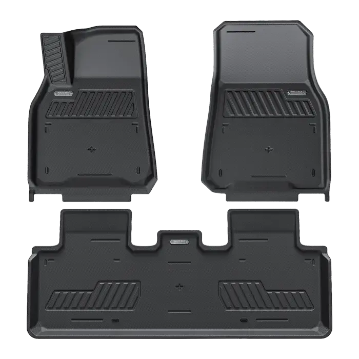 Floor Mats for Tesla Model Y/Model 3 Highland is available at Ludicrous EV.
