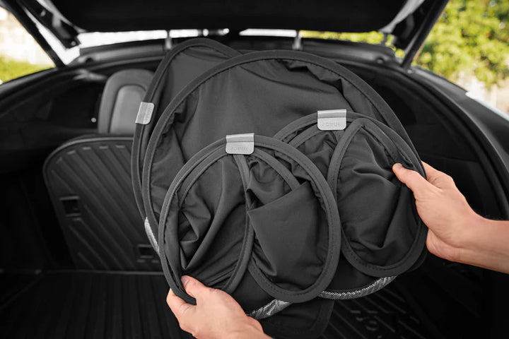 Model X Sunshade Bundle is available at Ludicrous EV.
