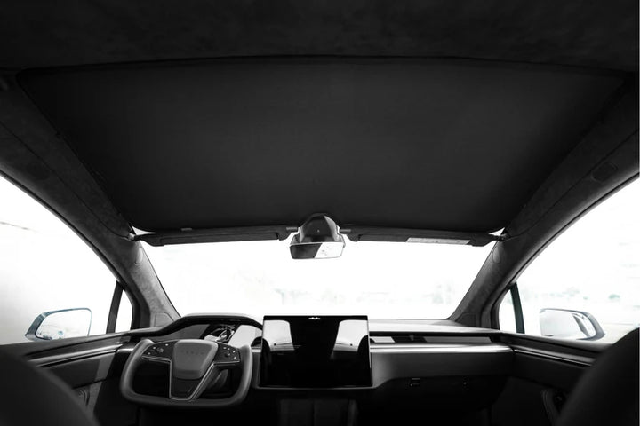 Model X Sunshade Bundle is available at Ludicrous EV.

