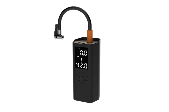 Portable Air Compressor for Tesla & Tire Valve Caps Combo is available at Ludicrous EV.

