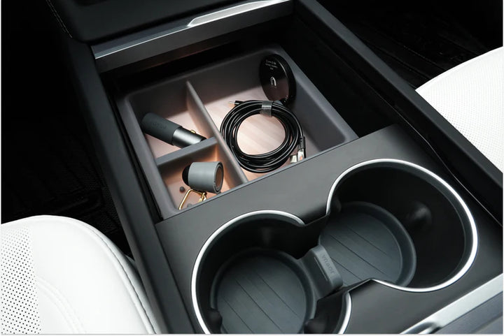 Center Console Set (Tesla Model 3 Highland 2024+) is available at Ludicrous EV.
