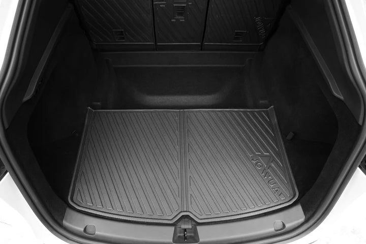 Model Y EasyShield Waterproof Trunk Liner+Rear Seats Back Cover Bundle at Ludicrous EV.
