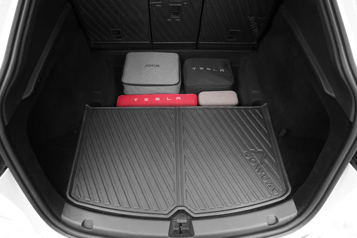 Model Y EasyShield Waterproof Trunk Liner+Rear Seats Back Cover Bundle at Ludicrous EV.
