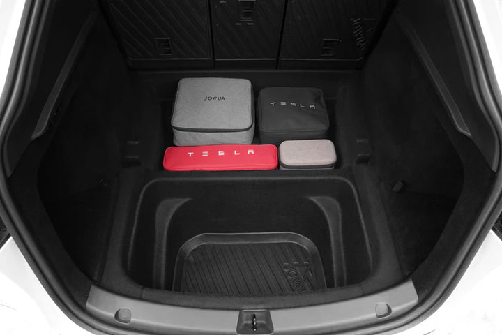 Model Y EasyShield Waterproof Trunk Liner+Rear Seats Back Cover Bundle at Ludicrous EV.
