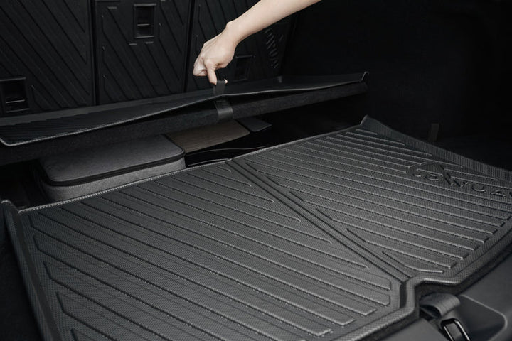 Model Y EasyShield Waterproof Trunk Liner+Rear Seats Back Cover Bundle at Ludicrous EV.
