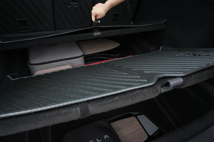 Model Y EasyShield Waterproof Trunk Liner+Rear Seats Back Cover Bundle at Ludicrous EV.
