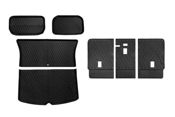 Model Y EasyShield Waterproof Trunk Liner+Rear Seats Back Cover Bundle at Ludicrous EV.
