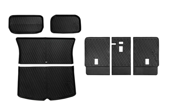 Model Y EasyShield Waterproof Trunk Liner+Rear Seats Back Cover Bundle at Ludicrous EV.
