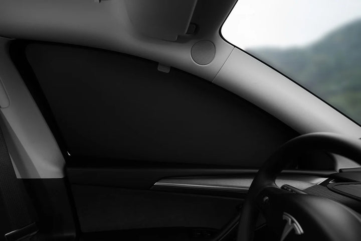 Side + Rear Liftgate Window Sunshade for Model Y is available at Ludicrous EV.
