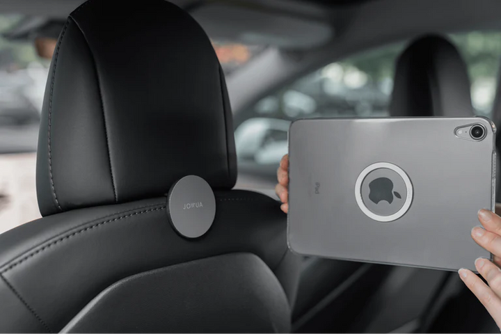 Tesla MagSafe Car Seat Holder is available at Ludicrous EV.
