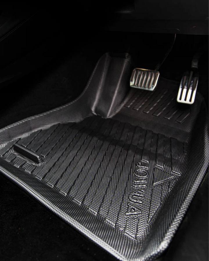 Model 3 All-Weather Floor Liners (Right Hand Drive Version) is available at Ludicrous EV.
