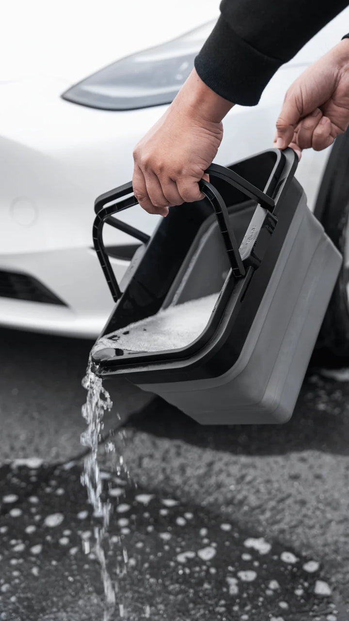 Under Seat Collapsible Organizer for Tesla Model X Y is available at Ludicrous EV.
