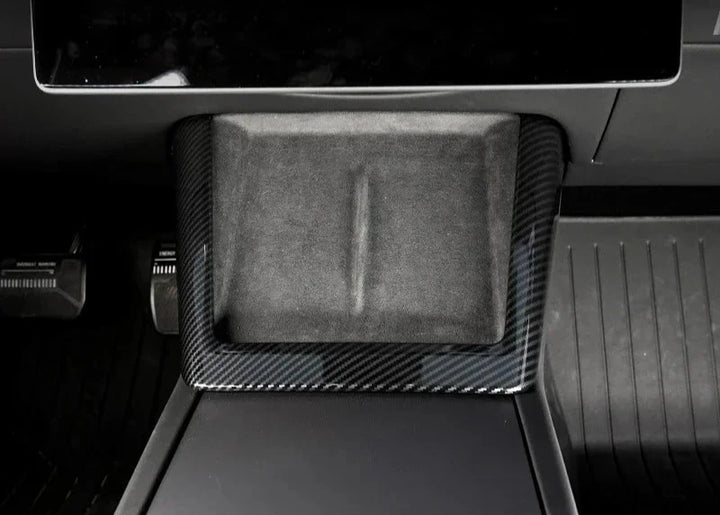 U-shaped Wireless Charging Protective Cover for Tesla Model 3+ Highland is available at Ludicrous EV.