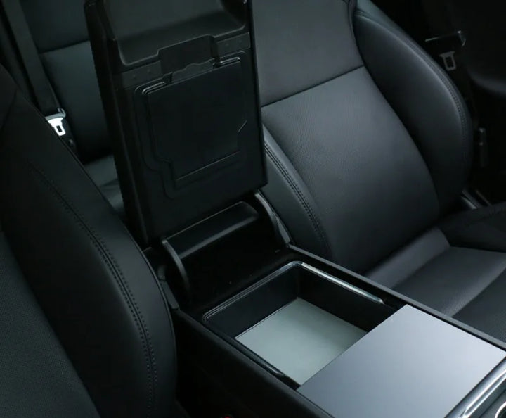 Central Control Storage Box with Silicone Pad for 2024 Tesla Model 3 Highland is available at Ludicrous EV.
