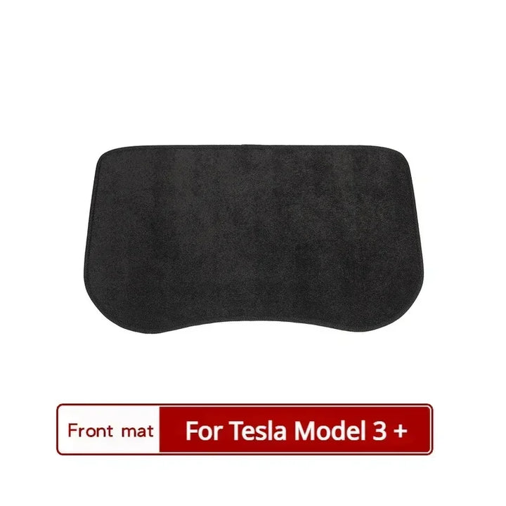 Non-Slip/Soil-Proof Front Trunk Mat for Tesla Model 3/Model Y/Model 3+ (2017-2024)  is available at Ludicrous EV.
