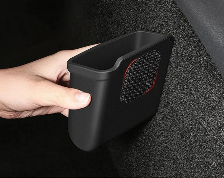 Stick-on Storage Box for Tesla Model 3/Model Y/Model S/Model X is available at Ludicrous EV.