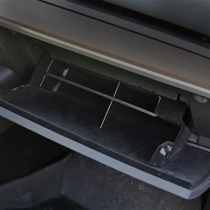 Glove Box Partition Plate for Tesla Model 3/Model Y (2022-2023) is available at Ludicrous EV.

