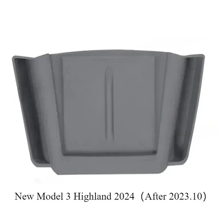 Wireless Charging Pad with Side Pocket for Tesla Model 3/Model Y/Model 3+ Highland is available at Ludicrous EV.