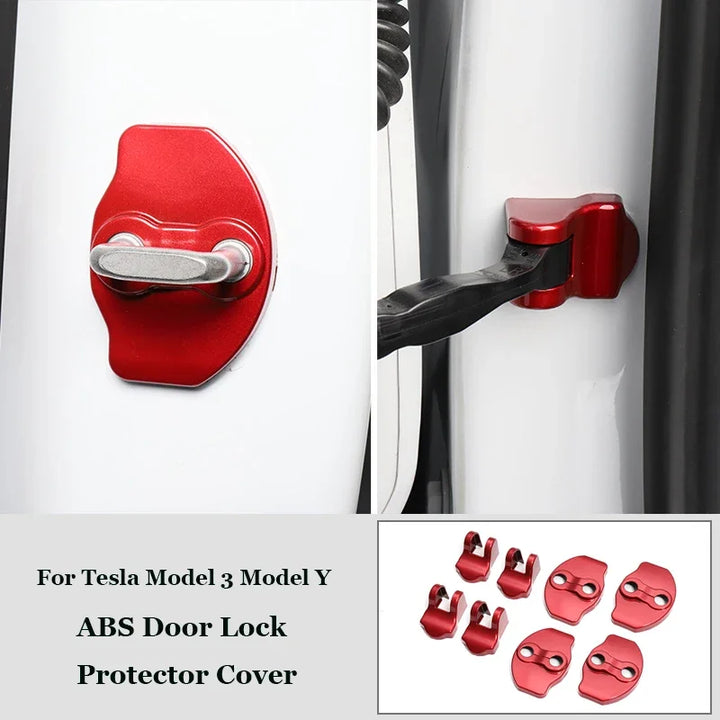 Latches & Door Stopper Protection Cap for Tesla Model 3/Model Y/Model 3+ Highland is available at Ludicrous EV.