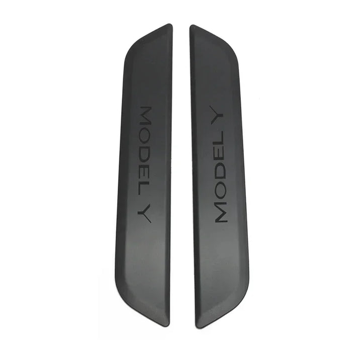 Rear Door Sill Protective Pads for Tesla Model Y 2021-2024 is available at Ludicrous EV.
