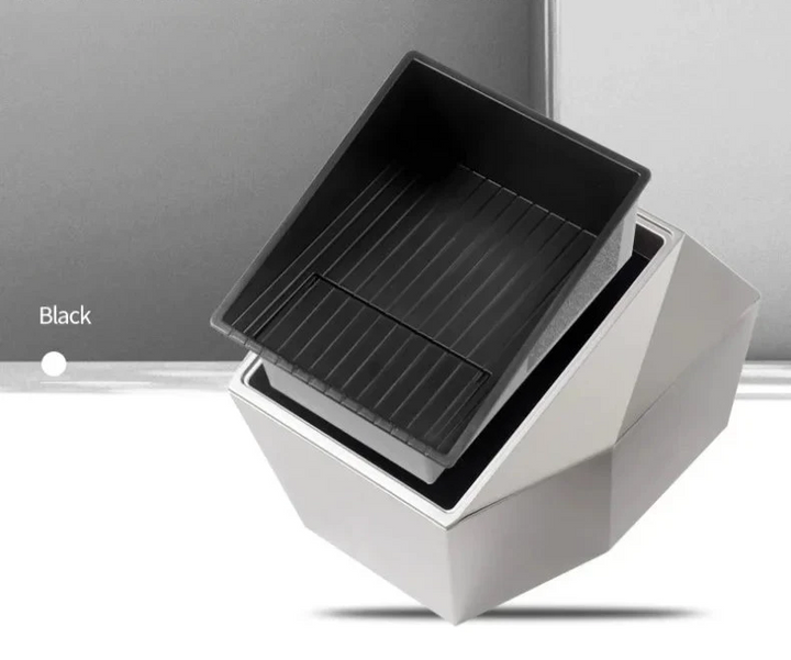 Rear Middle/Underseat Storage Box for Tesla Model Y & Cybertruck is available at Ludicrous EV.
