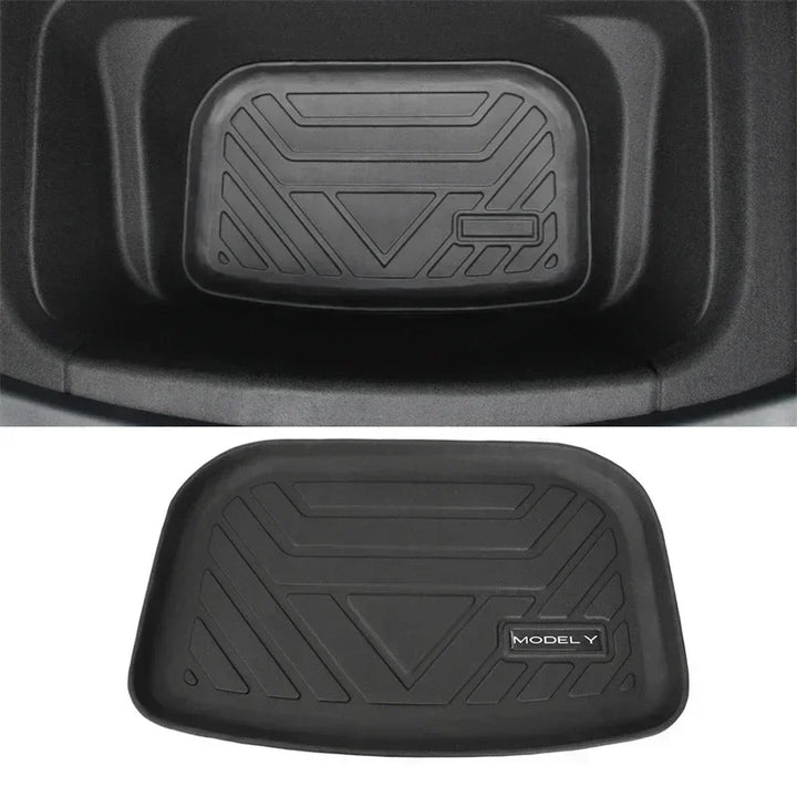 TPE Front & Rear Interior Floor Mats for Tesla Model Y is available at Ludicrous EV.