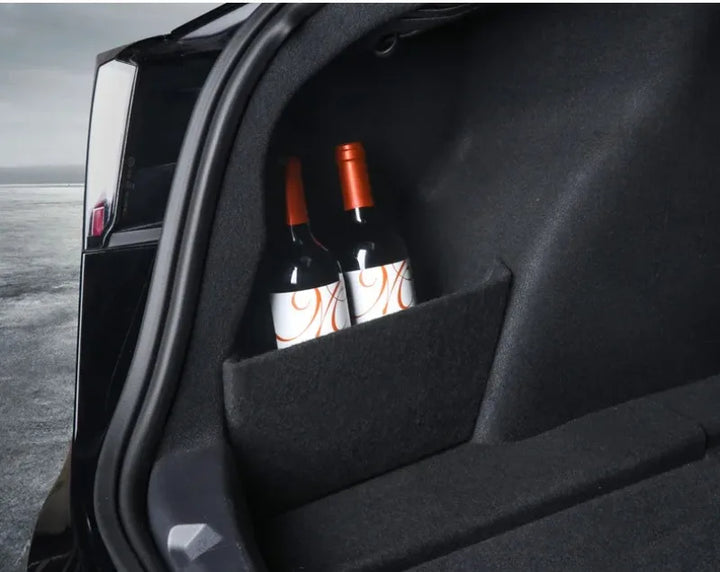 Trunk Baffle Storage Partitions for Tesla Model 3/Model Y (2017-2024) is available at Ludicrous EV.
