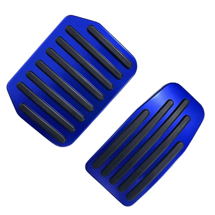 Aluminum Alloy Anti-Skid Pedal Covers for 2021-2024 Tesla Model 3/Y/3+ which is available at Ludicrous EV.